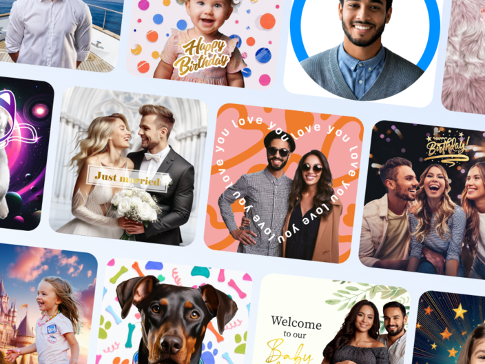 Photoshoot templates